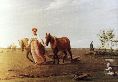 Spring Ploughing by Unknown